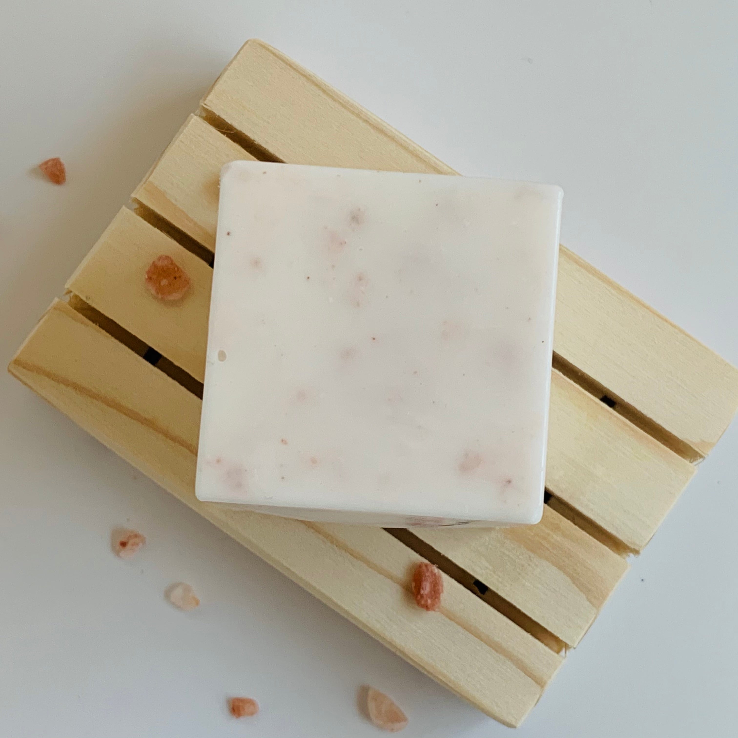 Pink Salt Shea Soap Cube