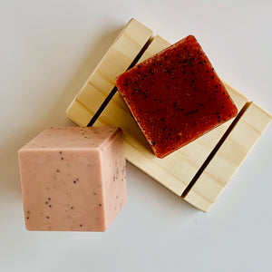 Rosehip Secret Handmade Soap Cube