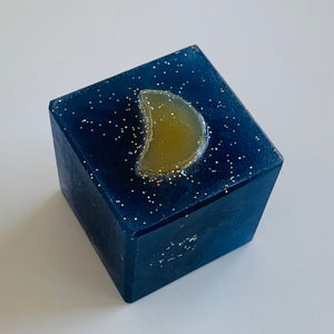 Sparkling Night Handmade Soap Cube